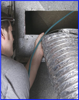 Home air duct cleaning